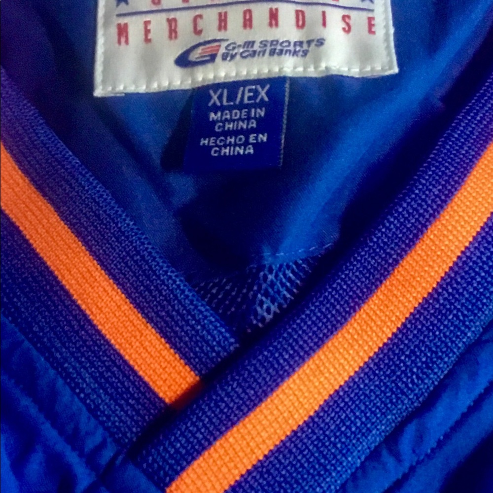 NEW YORK METS V-NECK PULLOVER JACKET NEW WITH TAGS - Picture 3 of 3